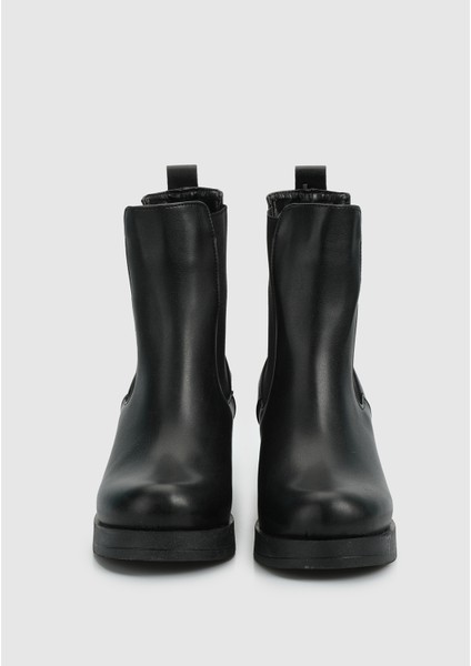 Siyah Kadın Bootie modelleri