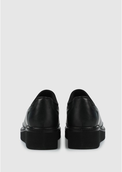 Siyah Deri Kadın Ayakkabı fırsatları