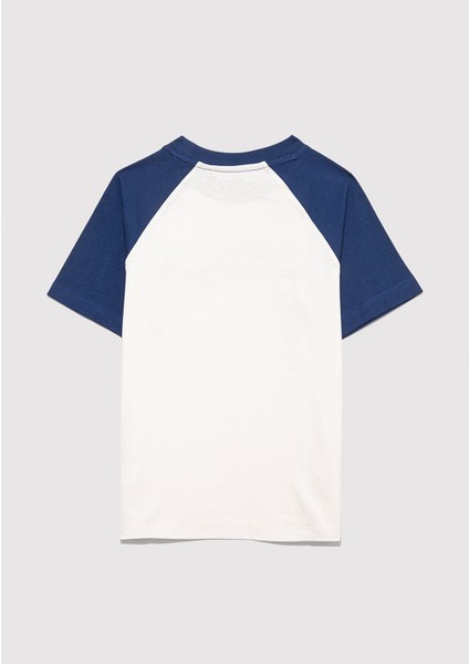 Baskılı Ekru Tişört 6610357-70057