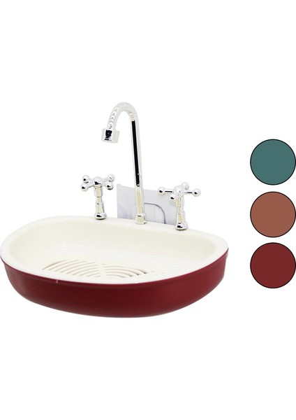 Lavabo Figürlü Katı Sabunluk (5047)