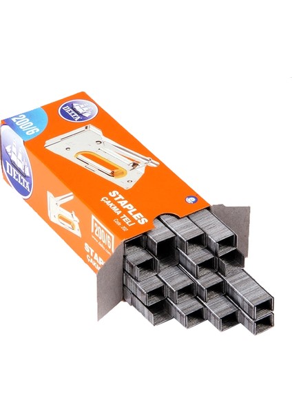 200/6 Mobilya Çakma Zımba Teli 5000 Parça . (5047)