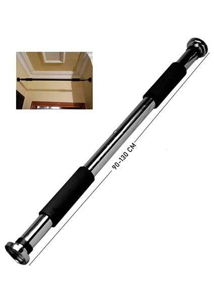 Uzun 90-130CM Barfix Door Way Gym Bar Koridor 100KG (5047)