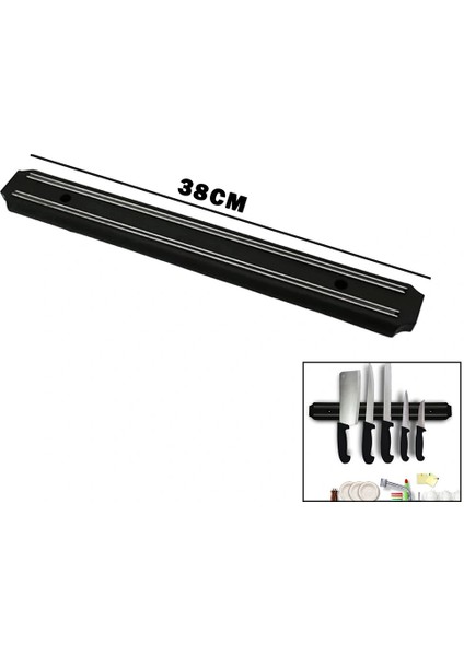 38CM Mıknatıslı Bıçak - Makas Askısı Vidalı Montaj (5047)
