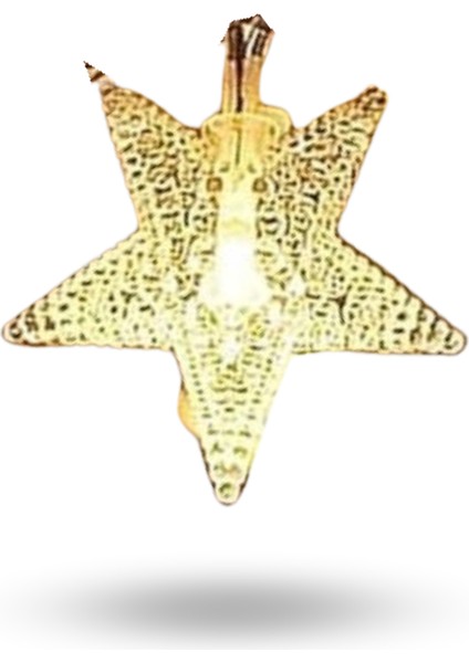 Büro Ev Ofis Yazlık Dekoru Için 5mt 20ADET Gün Mini Yıldız LED Işıklandırma