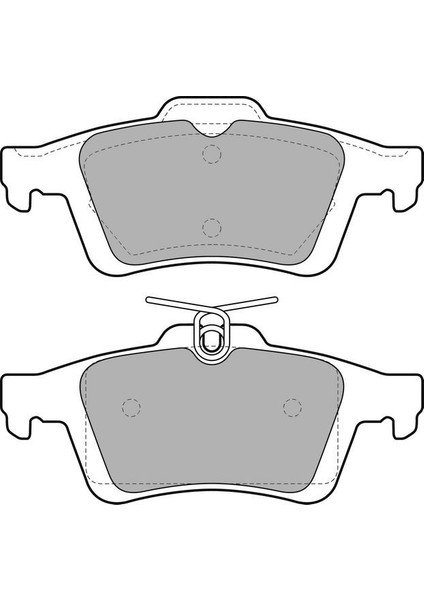 9005009 - Arka Balata Focus Iı Cmax 03 Connect 02 Laguna Iıı 07 Opel Vectra C 02 Sıgnum 03 Cıtroen C5 08 Peugeot P508 10 18 1647875980-4254.A8