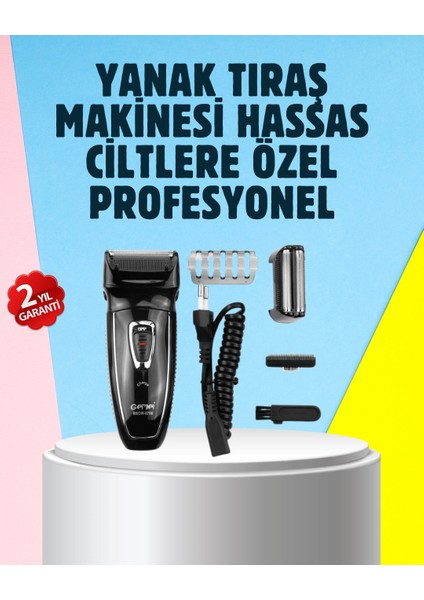 Çift Başlıklı Taşınabilir Tıraş Cihazı