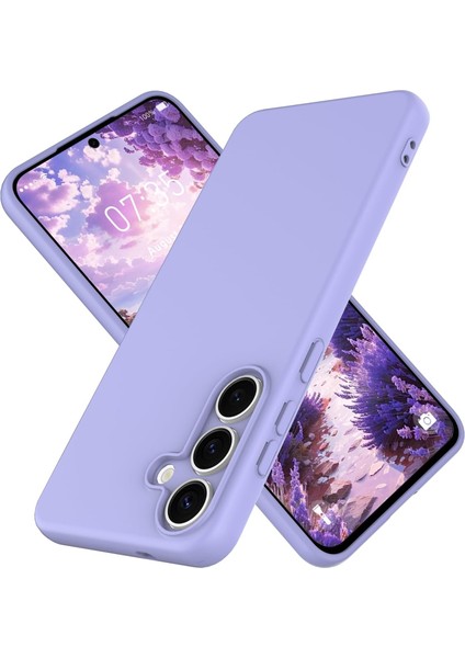 Samsung Galaxy S25 Fe Uyumlu Kılıf Kadifeli Yumuşak Iç Yüzeyli Lansman Şık ve Koruyucu Kapak