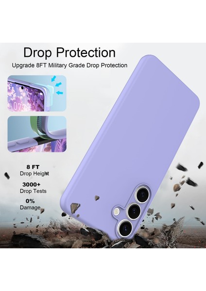 Samsung Galaxy S25 Fe Uyumlu Kılıf Kadifeli Yumuşak Iç Yüzeyli Lansman Şık ve Koruyucu Kapak