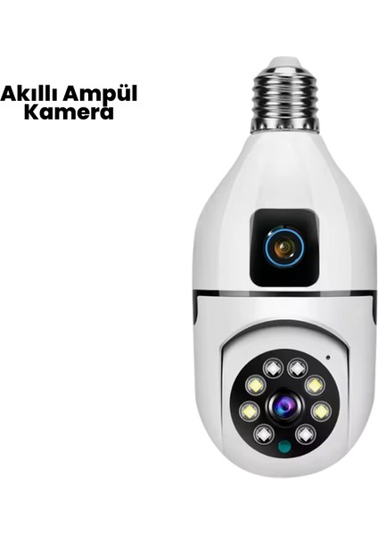 1080P Wifi Ampul Kamerası