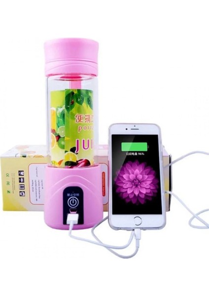 Juice Cup Ng-01 Taşınabilir ve Şarj Edilebilir Meyve Suyu Blender (5047)