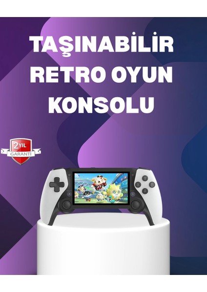 64GB Hafızalı Emülatör Destekli Oyun Konsolu