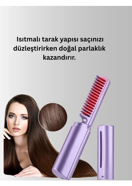 USB Şarjlı Kablosuz Saç Düzleştirici – Hızlı ve Pratik indirimleri