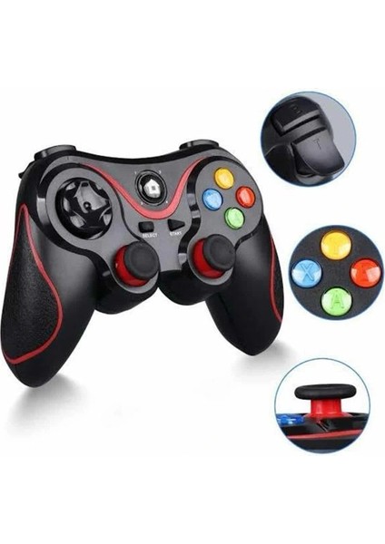 Kablosuz Oyun Kolu Bluetooth Joystick Gamepad Android Uyumlu indirimleri