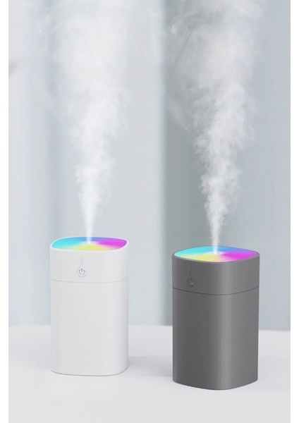 H2O Humidifier 400 ml Ulrasonik Hava Nemlendirici (5047) indirimleri