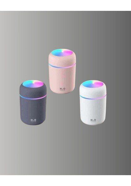 Taşınabilir Hava Nemlendirici – Renkli Işık ve USB Bağlantı indirimleri
