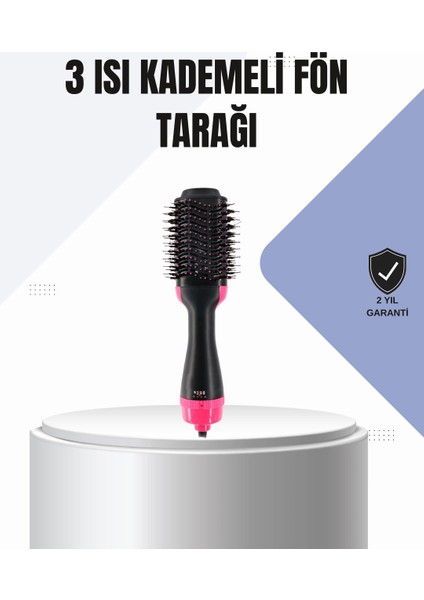 Oval Tasarımlı Profesyonel Fönlü Saç Şekillendirici