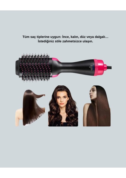 Oval Tasarımlı Profesyonel Fönlü Saç Şekillendirici modelleri