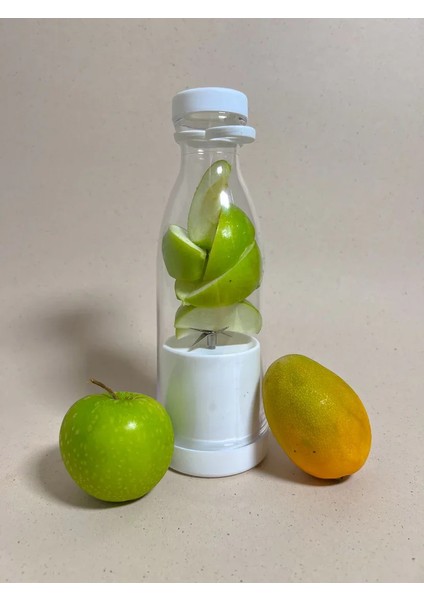Taşınabilir Mini Şarjlı Blender Meyve Sıkacağı Smoothie Shake Yapıcı B-008 (5047) fırsatları
