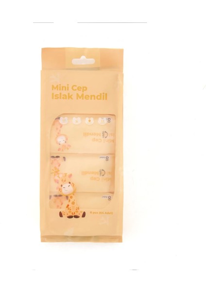 Mini Cep Islak Mendil Günlük Pratik 8&amp;apos;li Paket (5047) fiyatları