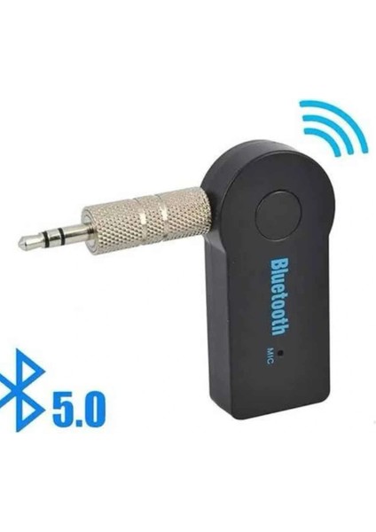 Bluetooth Araç Kiti Aux Çıkışlı Telefon Müzik Alıcı Tüm Cihazlara Uyumlu fiyatları