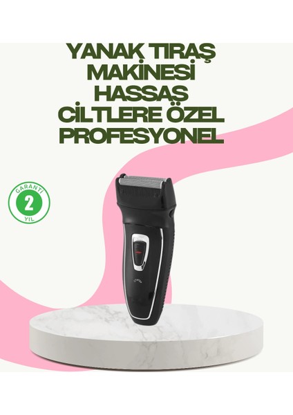 Darbelere Dayanıklı Kablosuz Erkek Tıraş Aleti