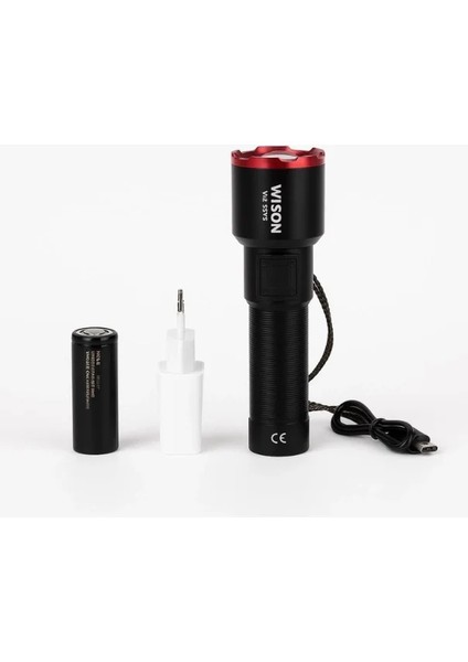 Şarjlı El Feneri 20 W 2000 Lümen WS-5575 (5047) modelleri