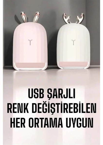 Hava Nemlendirici Aromaterapi Hava Temizleyici Renk Değiştirebilen