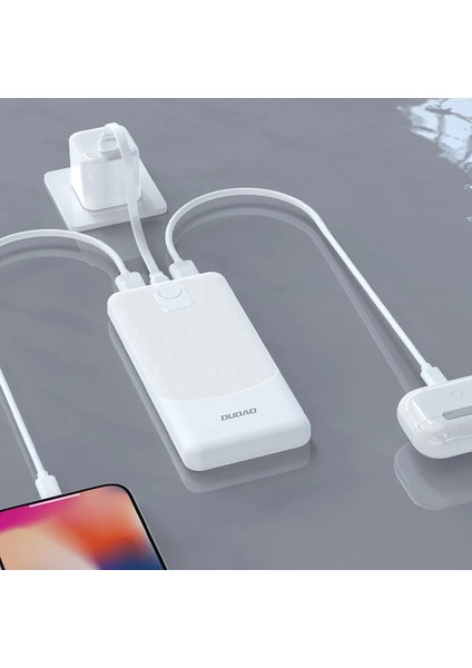 Powerbank Dudao K10 10000MAH 2.4A 2 x Usb-A - Siyah (5047) indirimleri