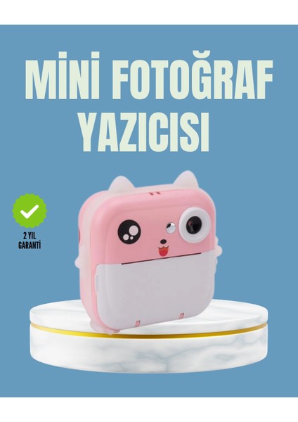 Anında Baskı ve Yüksek Çözünürlüklü Çift Lensli Fotoğraf Makinesi
