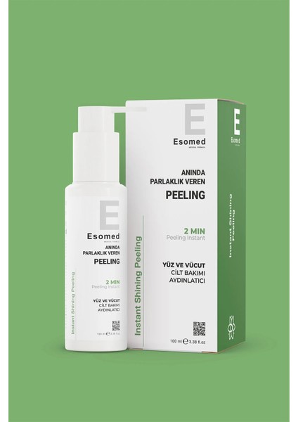 Instant Shining Peeling 100 ml – Anında Parlaklık, Yumuşaklık ve Cilt Yenileyici Bakım fırsatları
