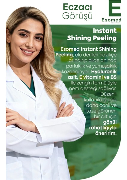 Instant Shining Peeling 100 ml – Anında Parlaklık, Yumuşaklık ve Cilt Yenileyici Bakım