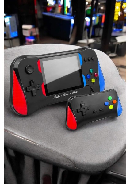 Gamepad Joystick 500 Oyunlu Retro Oyun Konsolu Tv Bağlantı Özellikli 2 Kişilik Destekli indirimleri