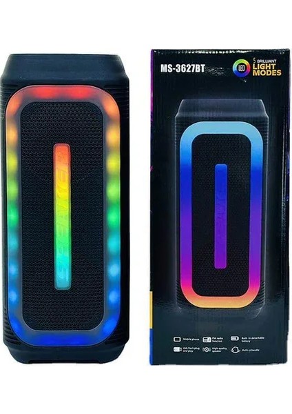 Bluetooth Hoparlör MS-3627BT Hoparlörler Açık Hava (5047) fırsatları