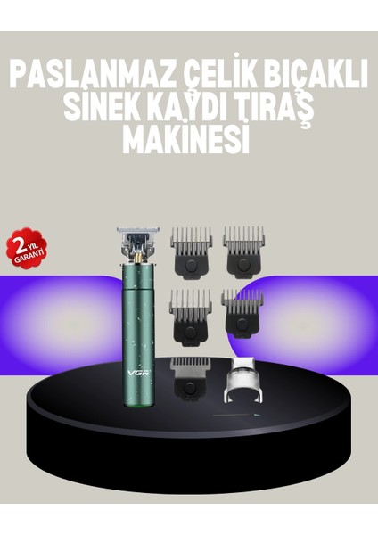 4 Limit Taraklı Ipx5 Su Geçirmez Saç Kesme Makinesi