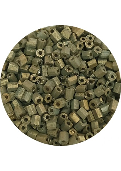 Kesme Cam Boncuk 2mm - 60 Gram - Mat Asker Yeşili - BNC365 fiyatları