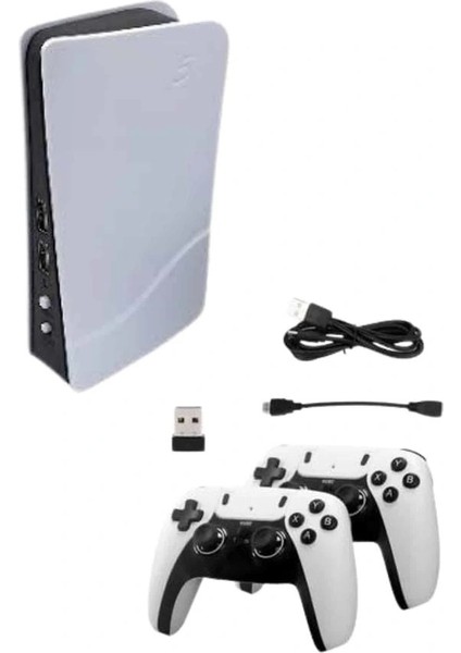 4K Hd Klasik Retro Game Box 3000 Oyunlu Çift Kollu Çift Kişilik Oyun Konsolu