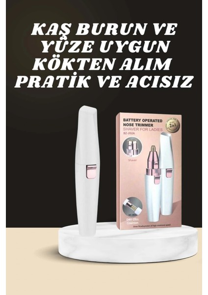 Kulak Burun ve Yüz Epilasyon Aleti ve Yüz Masaj Aleti Ikili Cilt Bakım Seti fiyatları