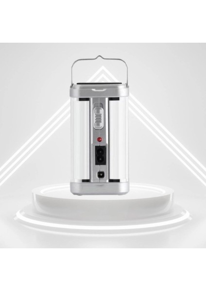 Güneş Enerjili Şarjlı Işık 1200MAH Yeniden Şarj Edilebilir Batarya (5047)