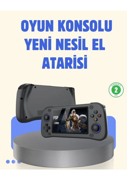 4.3 Inç IPS Ekranlı Taşınabilir Oyun Konsolu 64GB 10000 Oyun