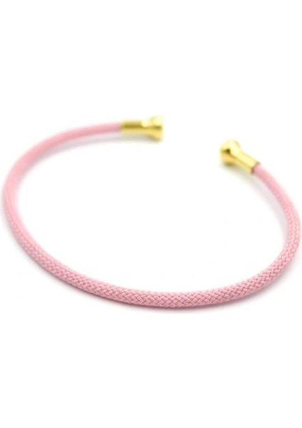 Hasır Pndr Bileklik - Pembe