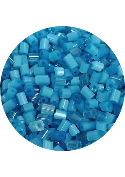 Kesme Cam Boncuk 2mm - 60 Gram - Mat Mavi - BNC386 fiyatları