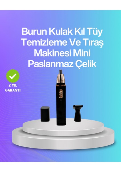 Sessiz Çalışan Tüy Düzeltici Burun ve Kulak Makinesi