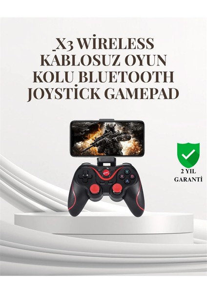 Titreşimli Gamepad – Mobil ve Konsol Uyumluluğu