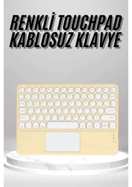 Touchpad Uyumlu Bluetooth Klavye Slim Kablosuz Wifi Q Klavye fiyatları