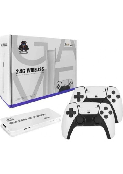 Yeni Nesil 3D 4K 2000 Oyunlu Game Stick Oyun Konsolu Çift Konsol modelleri