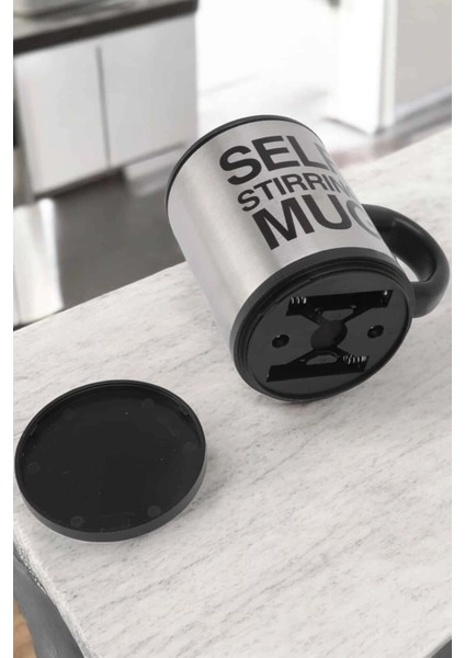 Mikser Kupa Yazılı Mug Bardak Karıştırma Özelliği