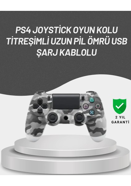 LED Işıklı Oyun Kolu – Durum Göstergeli Şık Tasarım
