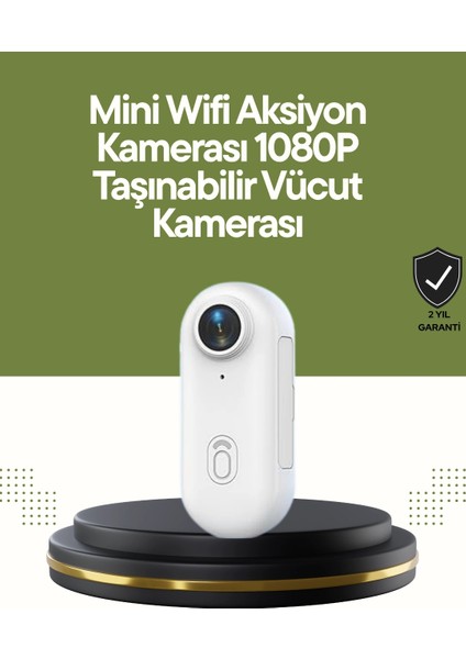 Şarj Edilebilir Uzun Ömürlü Mini Spor Kamera Full Hd