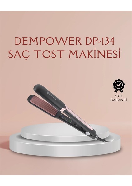 DP-134 Tost Saç Şekillendirici – Hızlı Isınan, Kalıcı ve Belirgin Dalgalar Için Ideal
