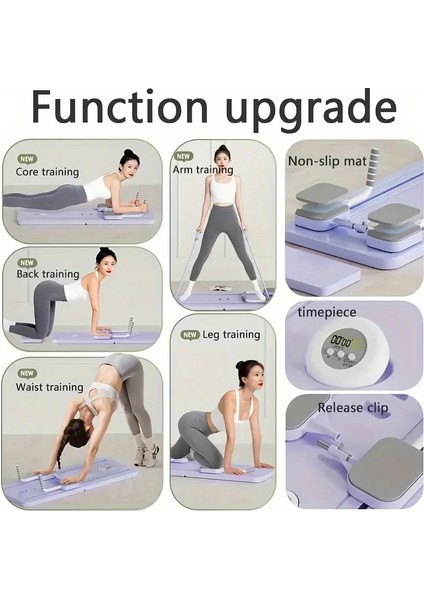8&amp;apos;i 1 Arada Çok Fonksiyonlu Abs Yoga &amp;amp; Pilates Tahtası (5047) fiyatları